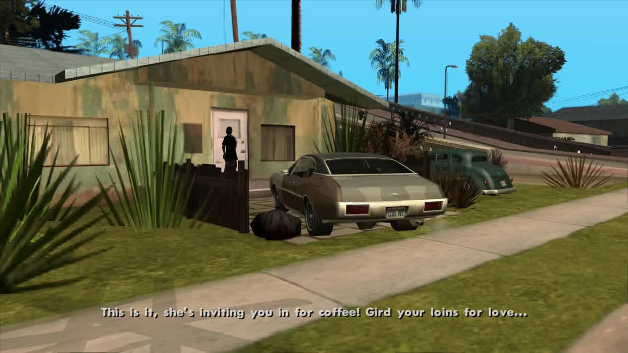 Hard to believe these shitty animations caused such a controversy back in the day. LMAO 😂 [Grand Theft Auto San Andreas Hot Coffee Scene]