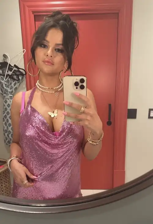 Pink dress