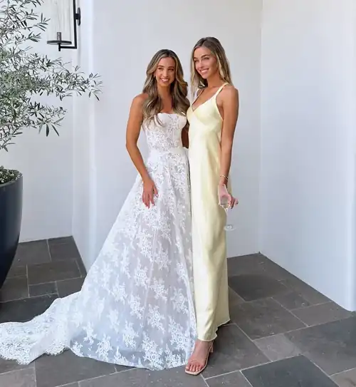 "There is nothing sweeter than standing by your best friend's side at her wedding"