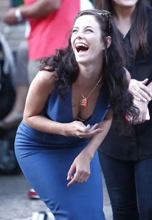 Laughing