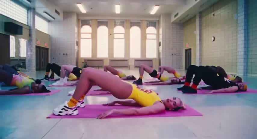 “Let’s Get Physical Work Out” music video (2020)