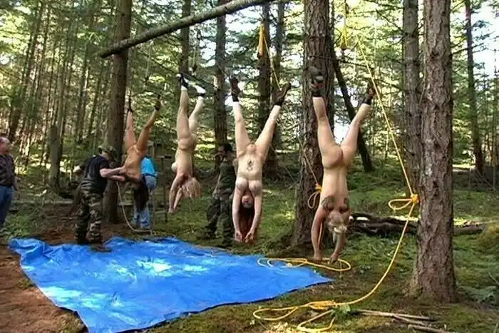 They stumbled into the wrong army camp..