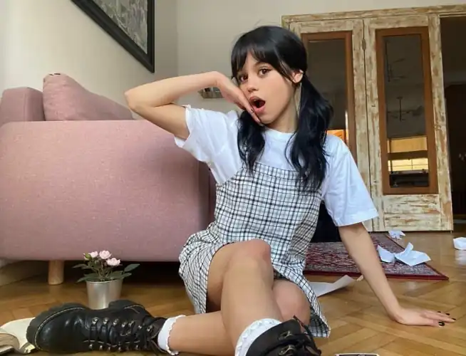 School girl Jenna is the best