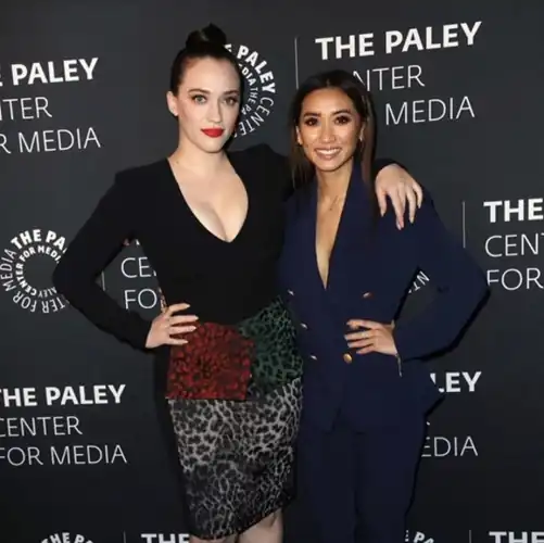 With Kat Dennings
