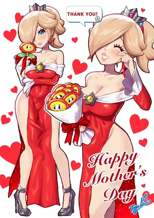 Mother's Day Waifu Rosalina. (Toggy Keiichi)