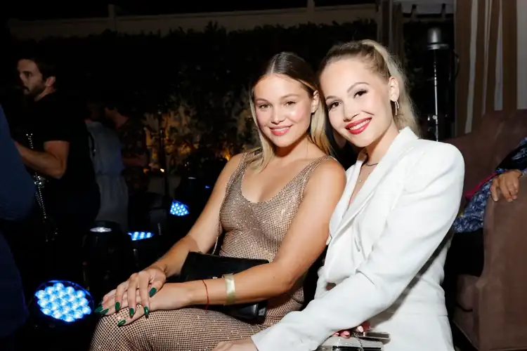 With Olivia
