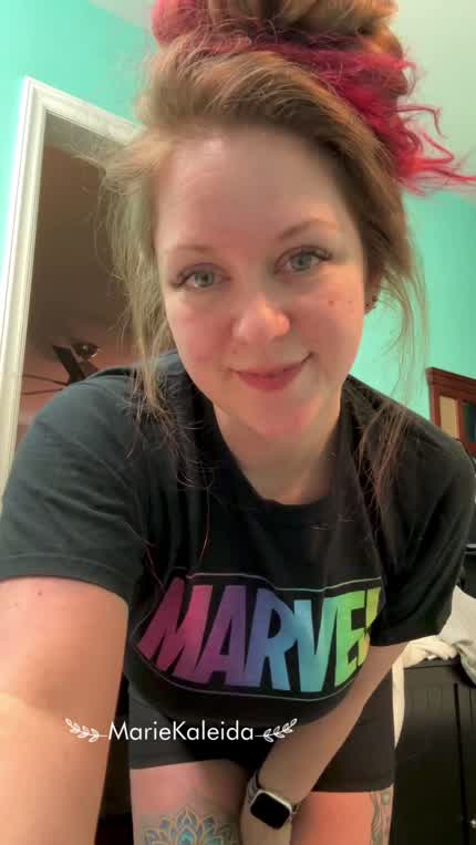 I’ve been told my tits are MARVEL-ous 🤭