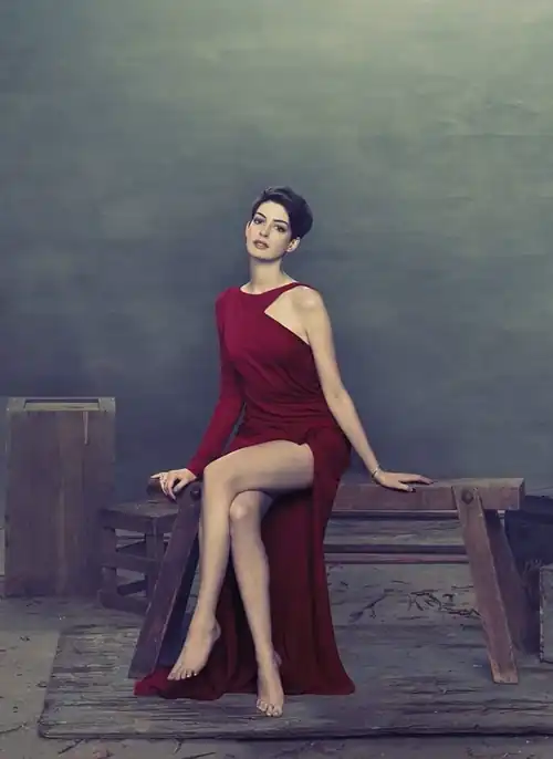 Anne in Red