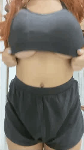 Cum on this huge areolas