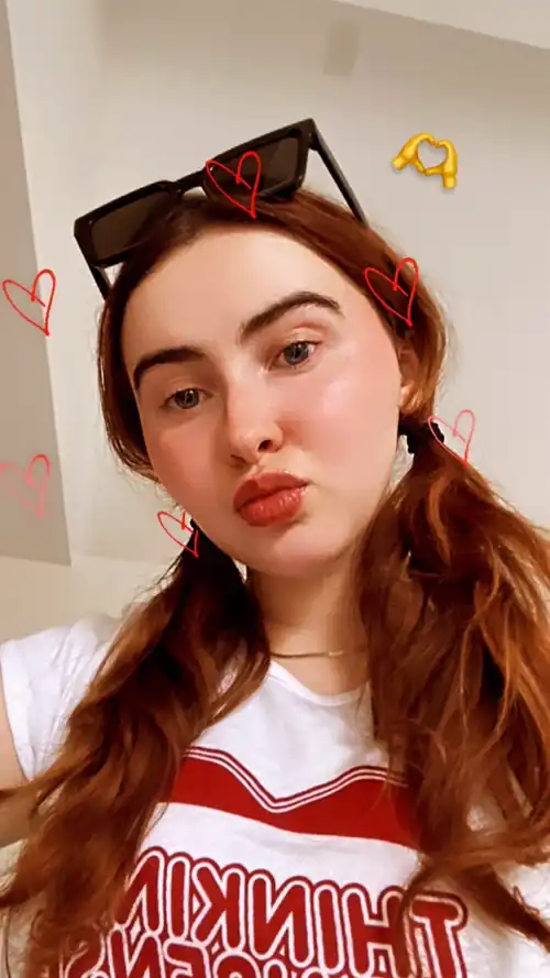 Pretty from her IG story