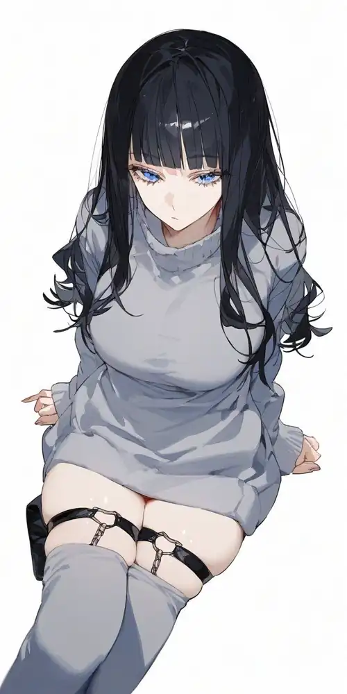 Grey Thigh-Highs 