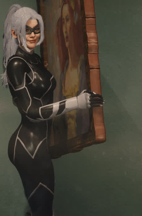 Spiderman PS4 black cat