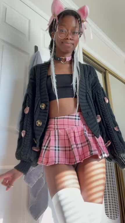 Do you like petite ebony pussy? It’s so tight