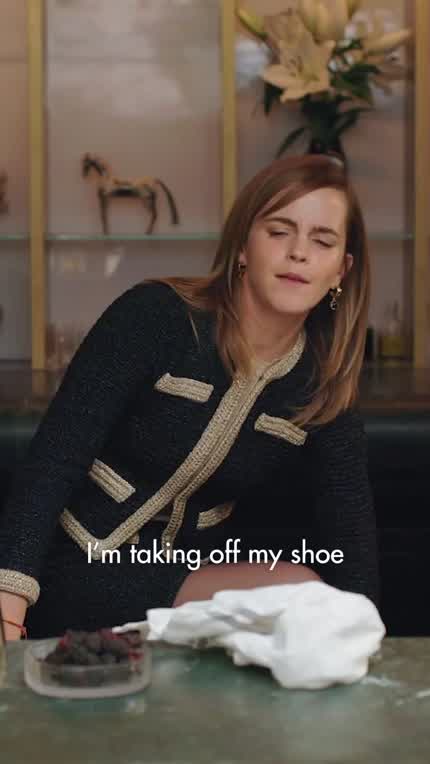 Crushing Ice with a $1,300 Shoe | British Vogue January 2024