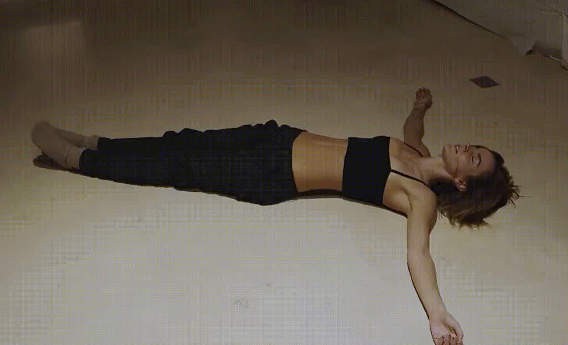 Emma has a nice belly