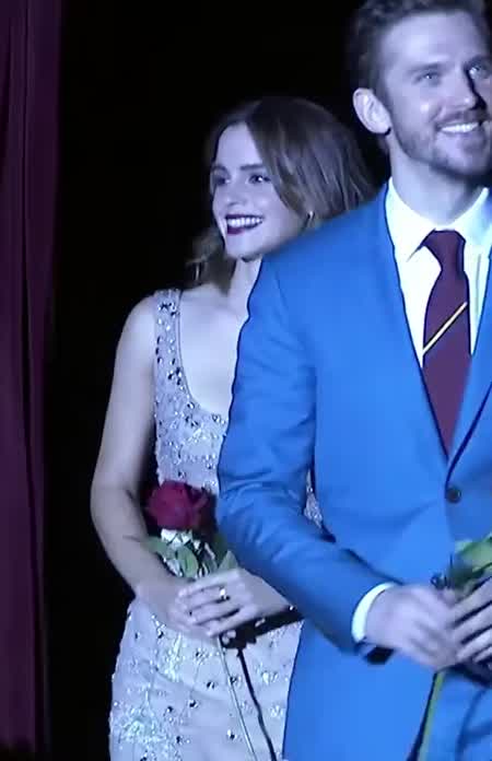 At the 'Beaty and the Beast’ Premiere in Shanghai (2017)