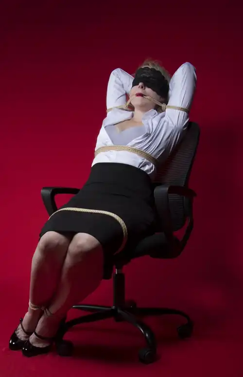 When the secretary gets tied up. 