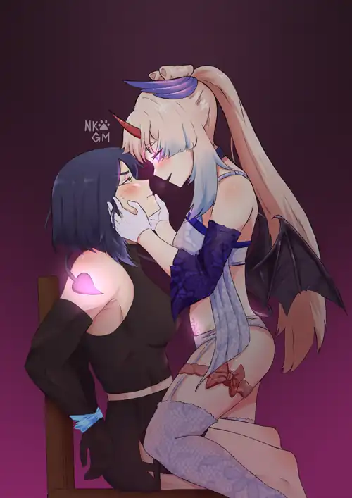 Succubus (Kokomi x Sara) [Genshin Impact]
