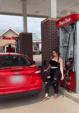 Gas station titties ;)