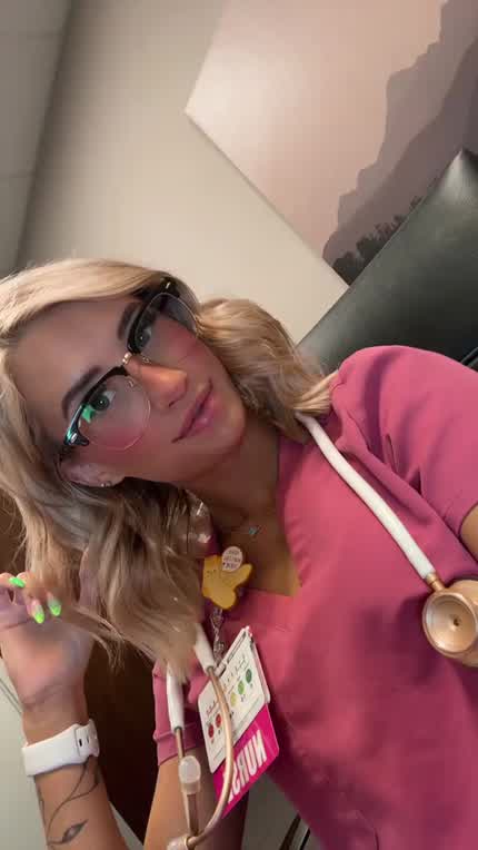 As a nurse sometimes I like it when patients give me an examination