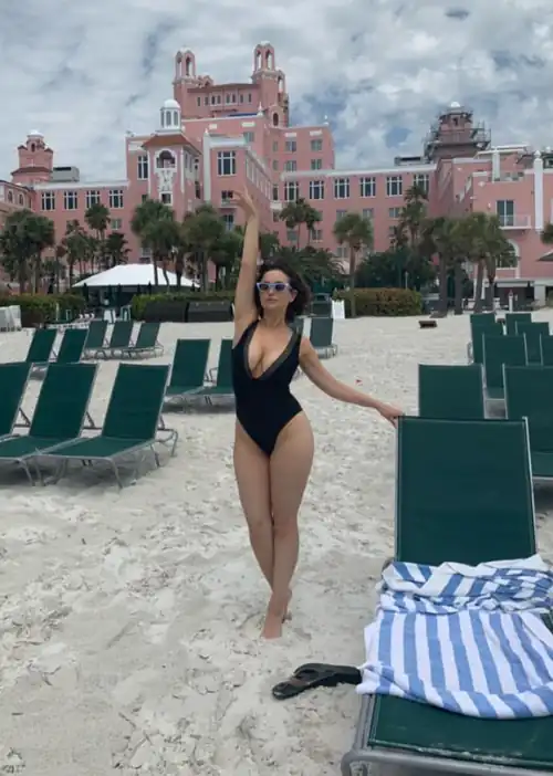 At the beach
