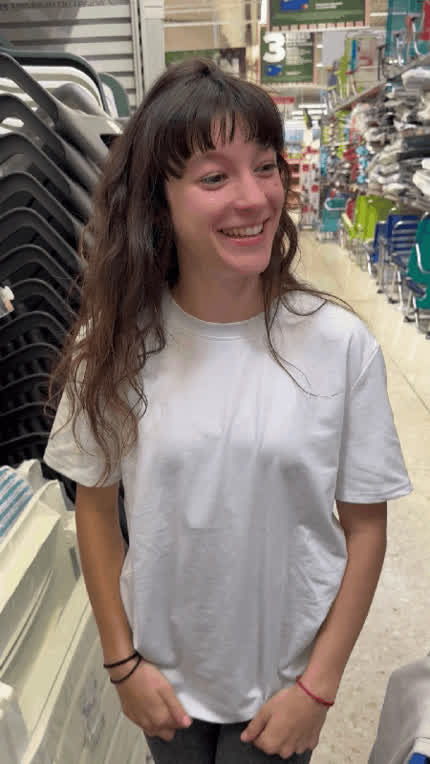 the tits complement my smile