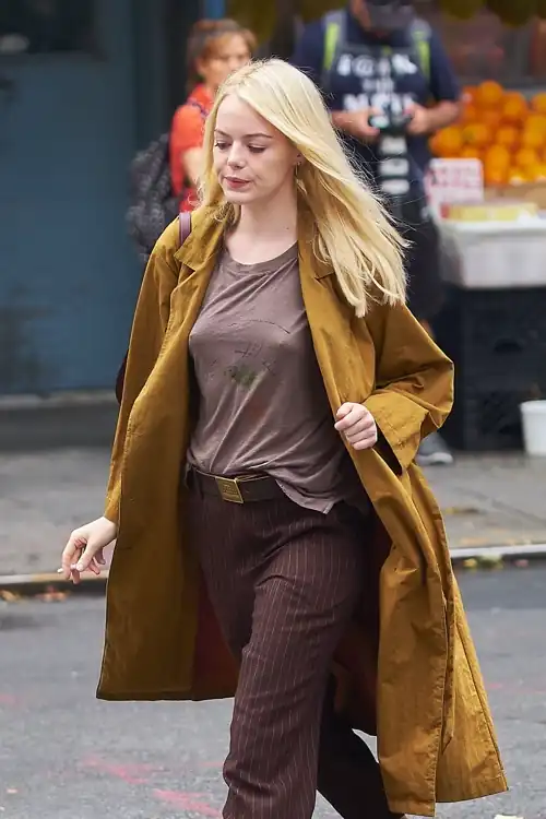No bra! 