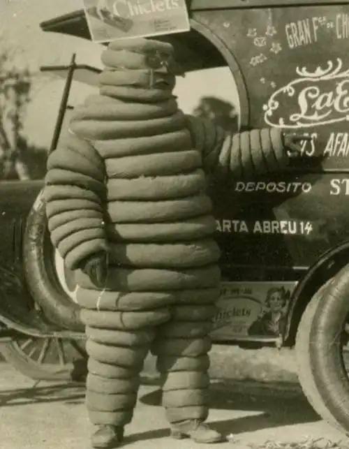 The original Michelin Man. 1926 Hope this is allowed.