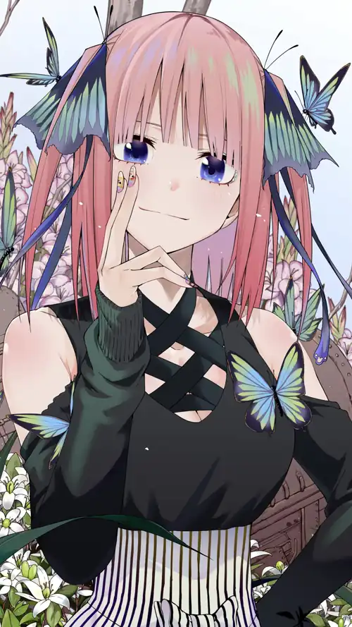 "Lost in Paradise" Nino Nakano🦋💋[The Quintessential Quintuplets] (2250x4000)
