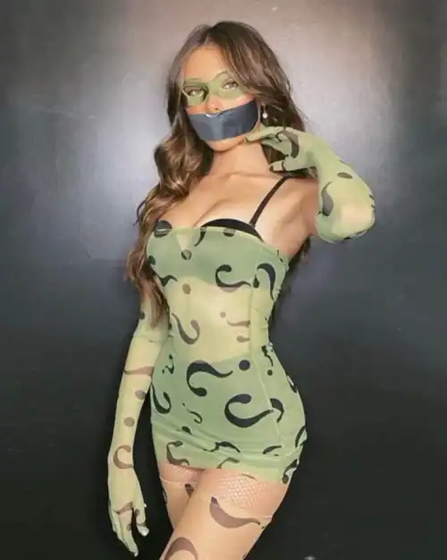 Madison Beer tape gagged