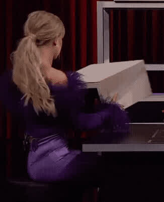 She was really putting some stress on that seam