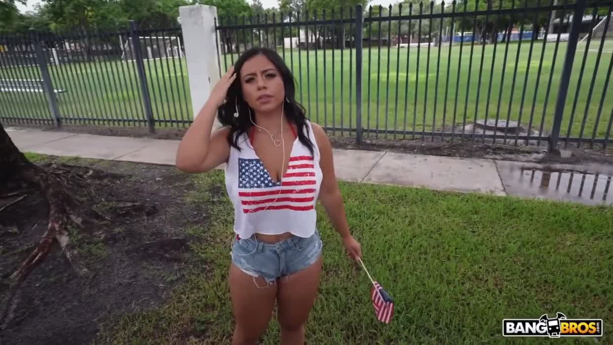 4th of July Sex Bangbus w/ Colombian Girl