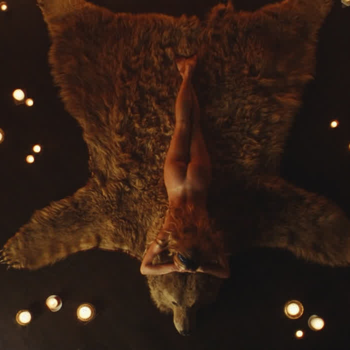 Nude on Bear Rug from Euphoria 2x02