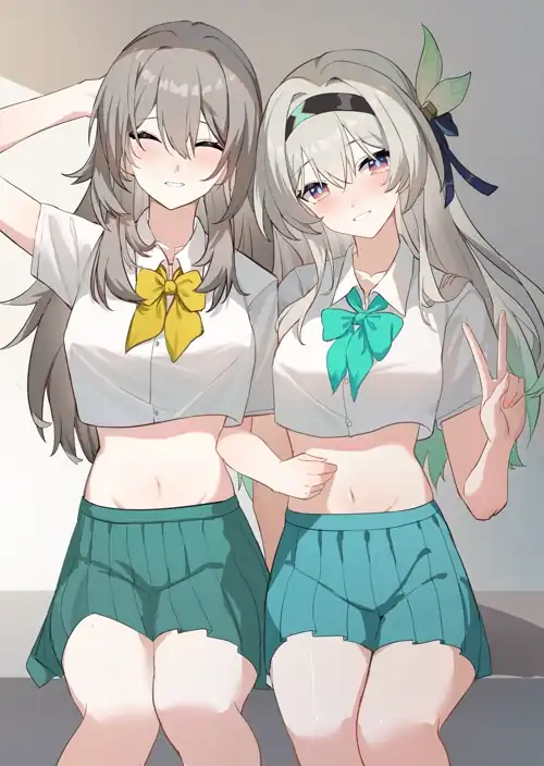 Stelle & Firefly [Honkai Star Rail]