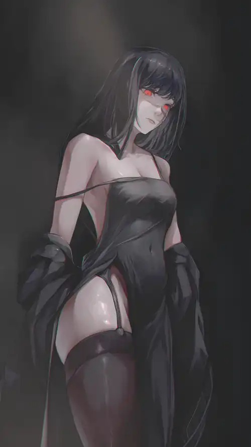 Mommy YORU ❤️ [Chainsaw Man] (4320x7680)   8K Upscaled Versions in Comments