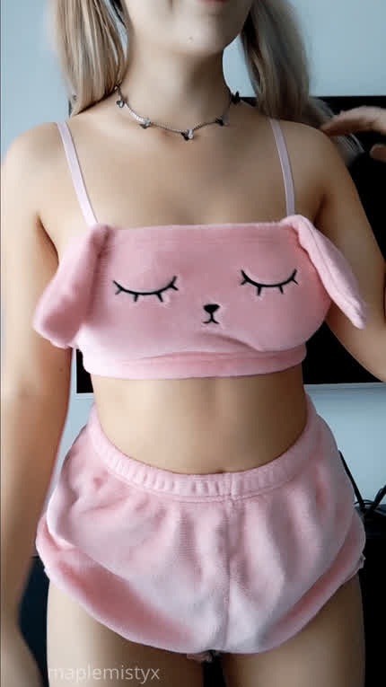 My PJs are cute so lets take them off!