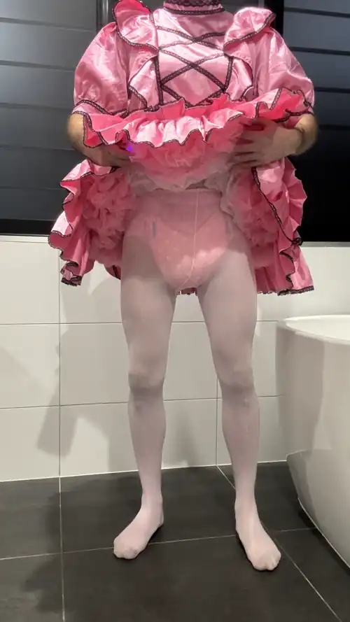 Securely locked and padded 🥰 How else can I be humiliated?
