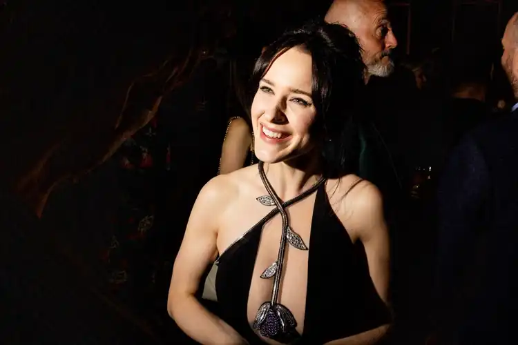 Closeup from the Jan 2024 Vanity Fair and MGM event