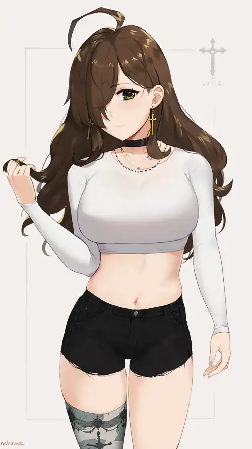 "Street Fashion" Wiz😈💋[KonoSuba] (2250x4000)