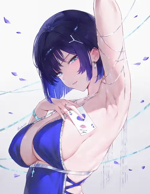 Yelan (Qiandai以宇) [Genshin Impact]