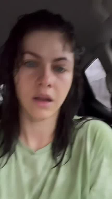 Alex Gets Caught in the Rain - Instagram - July 2022
