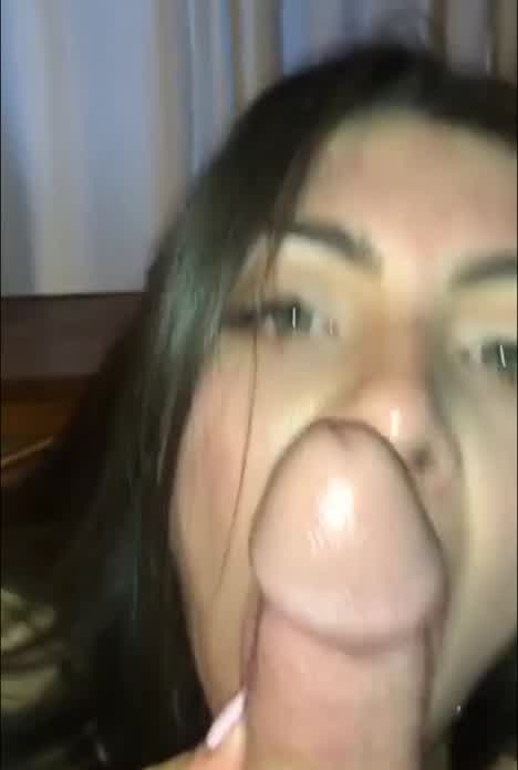 Daily cum shower is the secret of her glowing skin