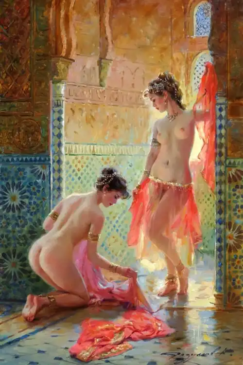 Even among harem girls, there was a hierarchy