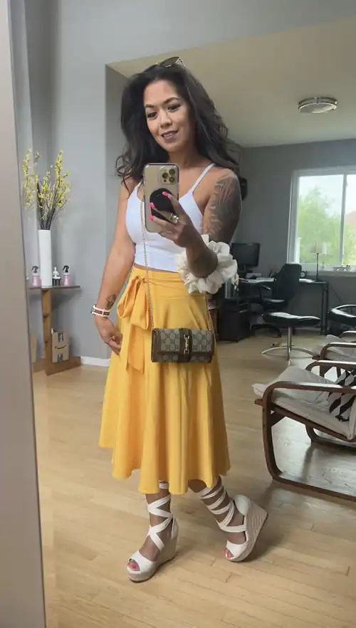 Ready for a hot day at the office 