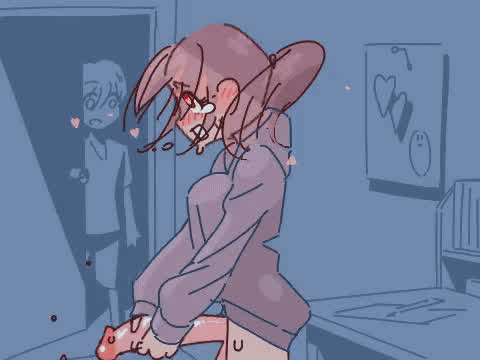 Should have knocked first