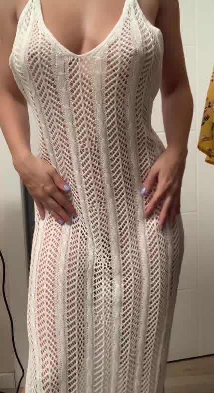 See, nothing underneath 😏💕