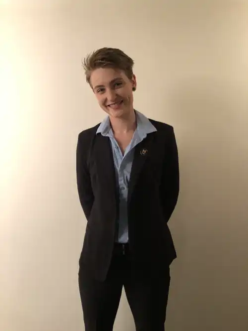 Career Fair look for first post