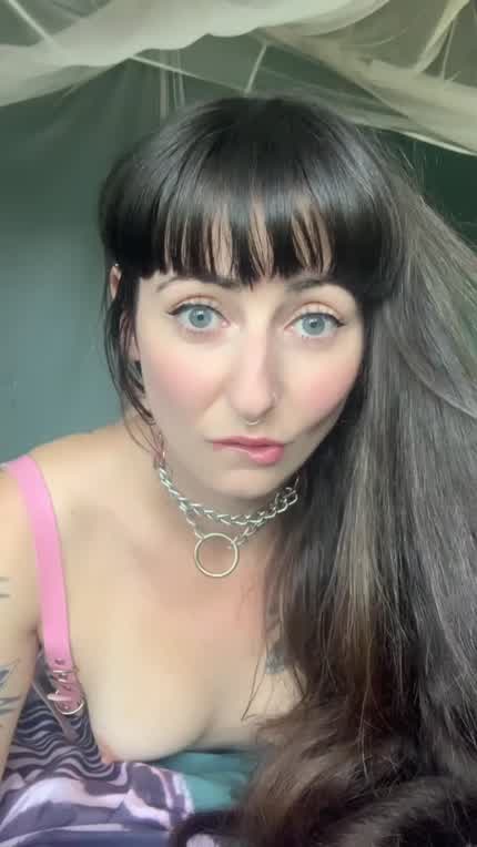 Collared is good. Collared and gagged is better.
