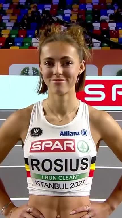 Belgian Sprinter Rani Rosius 