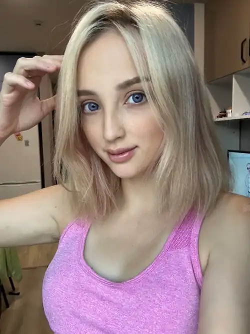 All you need is a cute blonde